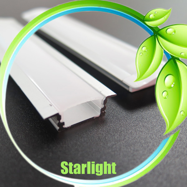 Led recessed aluminum profile for led strips